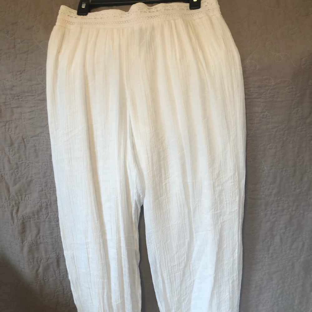 Gauze pants